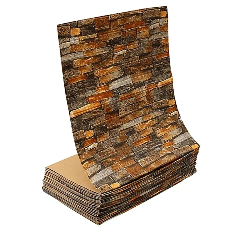 3D Piankowe Naklejki Ścienne – Samoprzylepne, Wodoodporne, Dekoracyjne 🏡✨