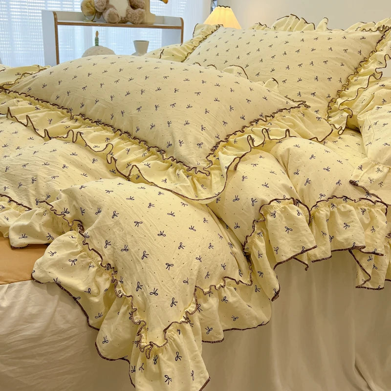 🛏️ Zestaw Pościeli –  styl Koreański🌸