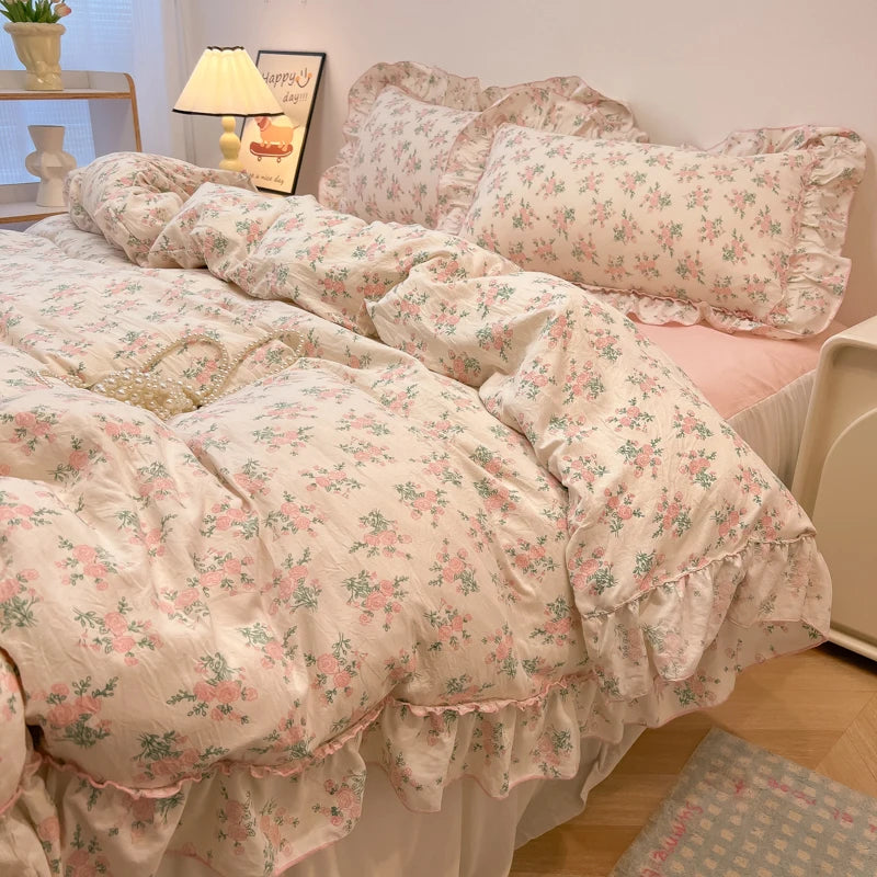 🛏️ Zestaw Pościeli –  styl Koreański🌸