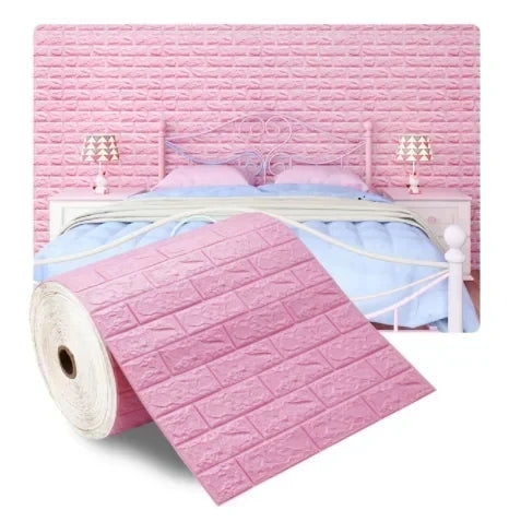 3D Piankowe Naklejki Ścienne – Samoprzylepne, Wodoodporne, Dekoracyjne 🏡✨