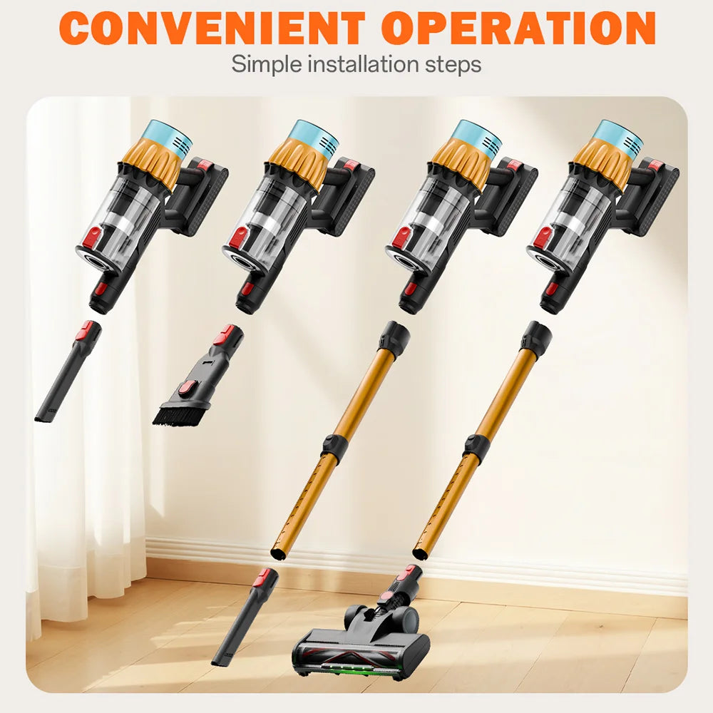 ✨ Bezprzewodowy Odkurzacz Pionowy