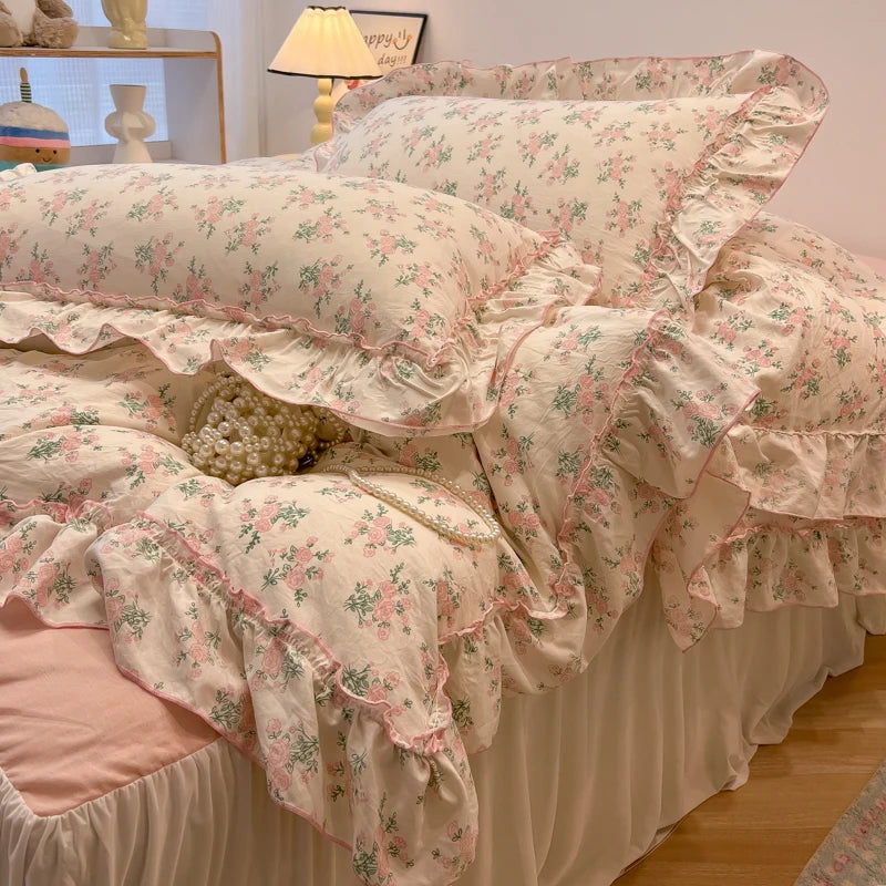 🛏️ Zestaw Pościeli –  styl Koreański🌸