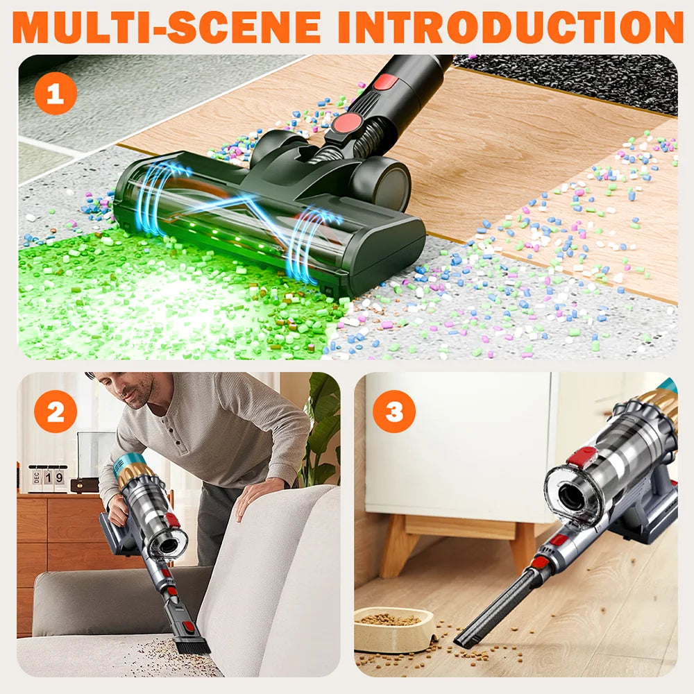 ✨ Bezprzewodowy Odkurzacz Pionowy