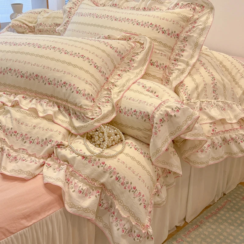 🛏️ Zestaw Pościeli –  styl Koreański🌸